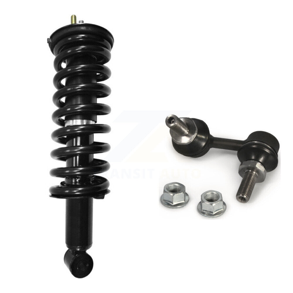Complete Shock Assembly And TQ Link Front Right Kit For Nissan Pathfinder Xterra