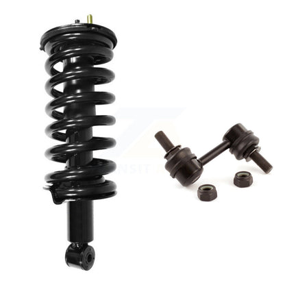 Shock Assembly And TOR Link Front Kit For Nissan TITAN Armada INFINITI QX56 4WD