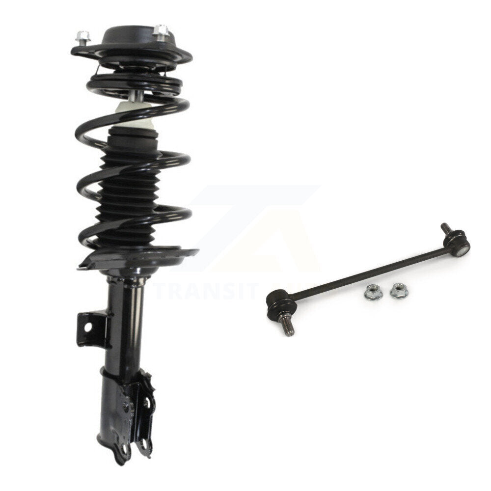 Complete Shock Assembly And TQ Link Front Left Kit For Hyundai Elantra Coupe
