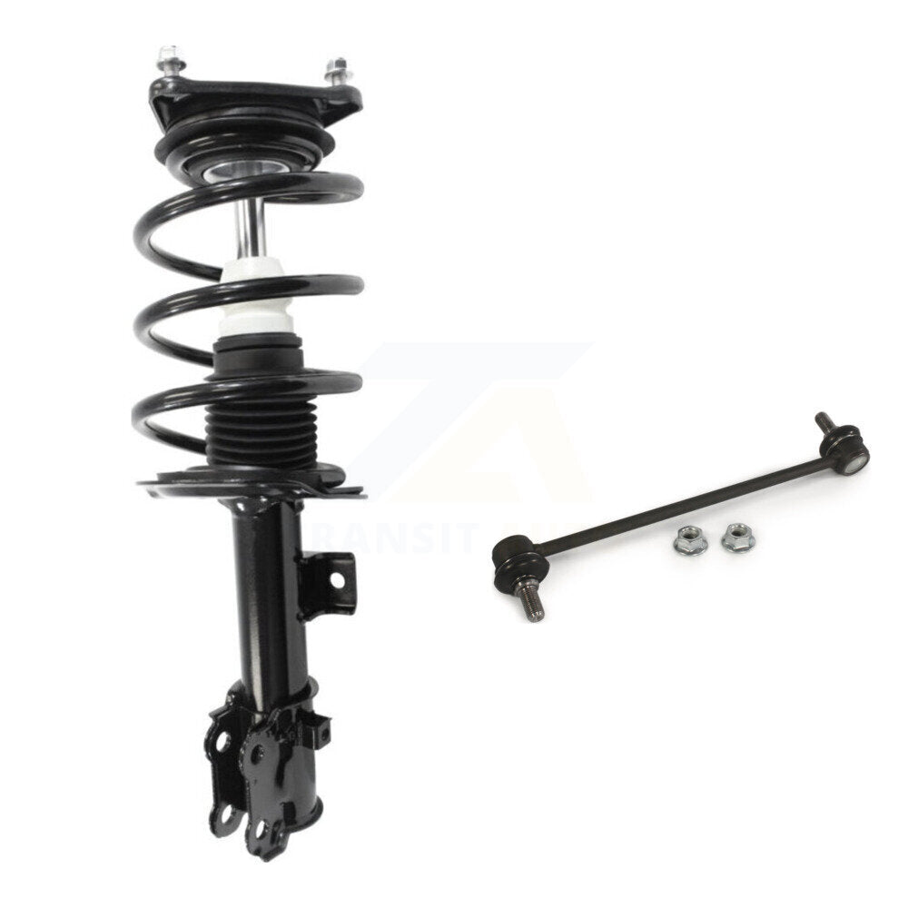 Complete Shock Assembly And TQ Link Front Left Kit For Kia Forte Forte5 Koup