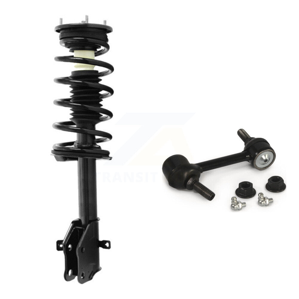 Shock Assembly And TQ Link Front Left Kit For 2007-2010 Ford Edge Lincoln MKX