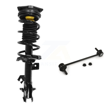 Complete Shock Assembly And TQ Link Front Left Kit For Nissan Versa Cube