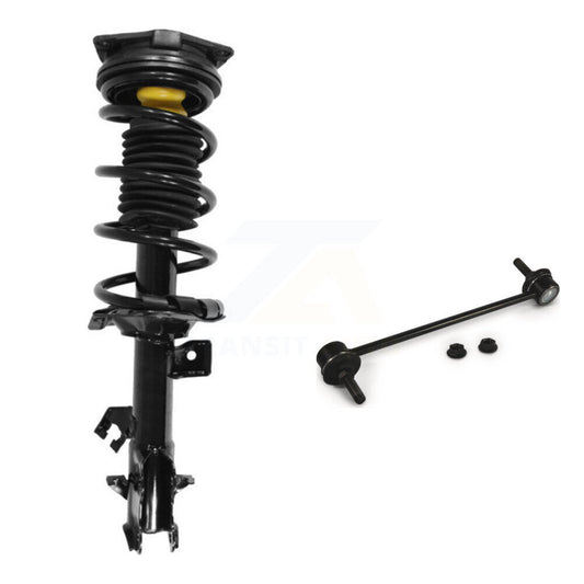 Complete Shock Assembly And TQ Link Front Left Kit For Nissan Versa Cube