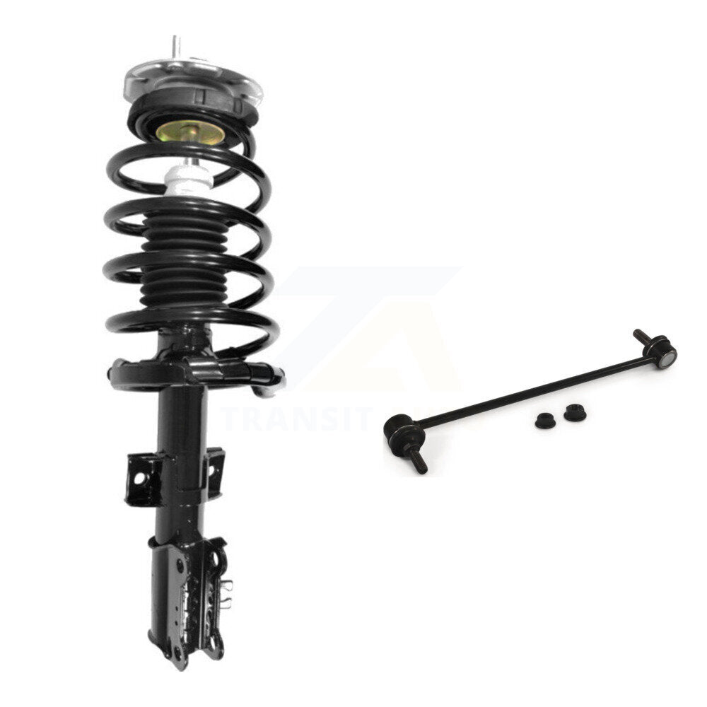 Complete Shock Assembly And TQ Link Front Left Kit For Volvo S60 V70 S80