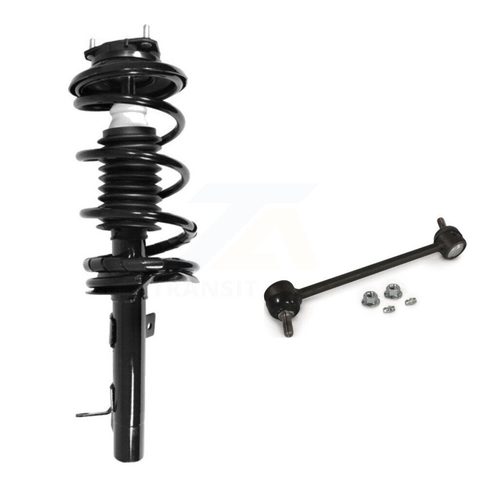 Shock Assembly And TQ Link Front Left Kit For Ford Focus Excludes SVT Models