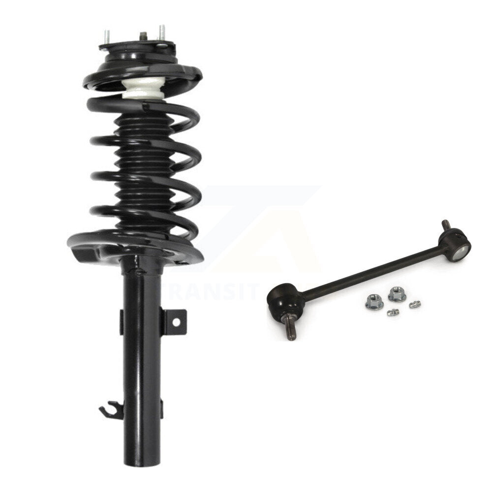 Complete Shock Assembly And TQ Link Front Left Kit For Ford Focus