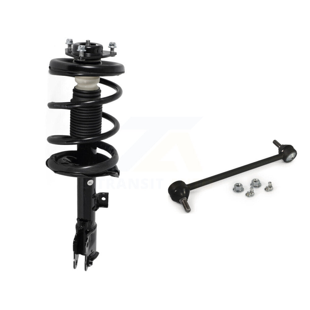 Complete Shock Assembly And TQ Link Front Left Kit For Mitsubishi Outlander