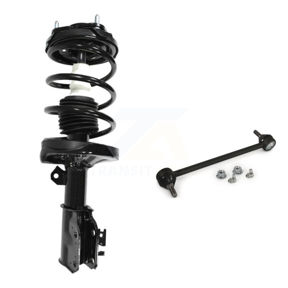 Complete Shock Assembly And TQ Link Front Left Kit For Mazda Protege Protege5