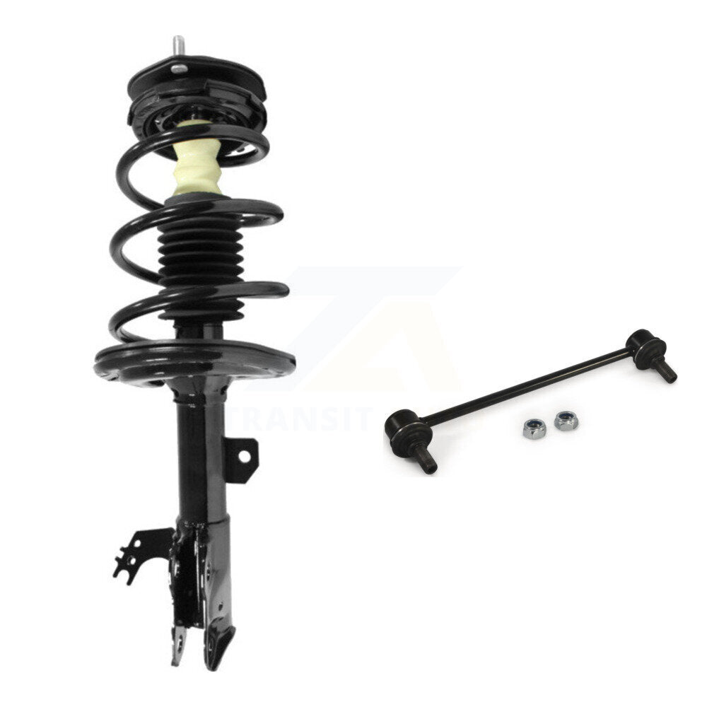 Complete Shock Assembly And TQ Link Front Left Kit For Toyota Camry
