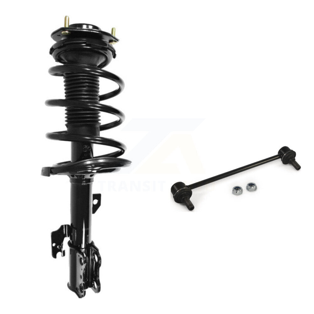Complete Shock Assembly And TQ Link Front Left Kit For Toyota Camry