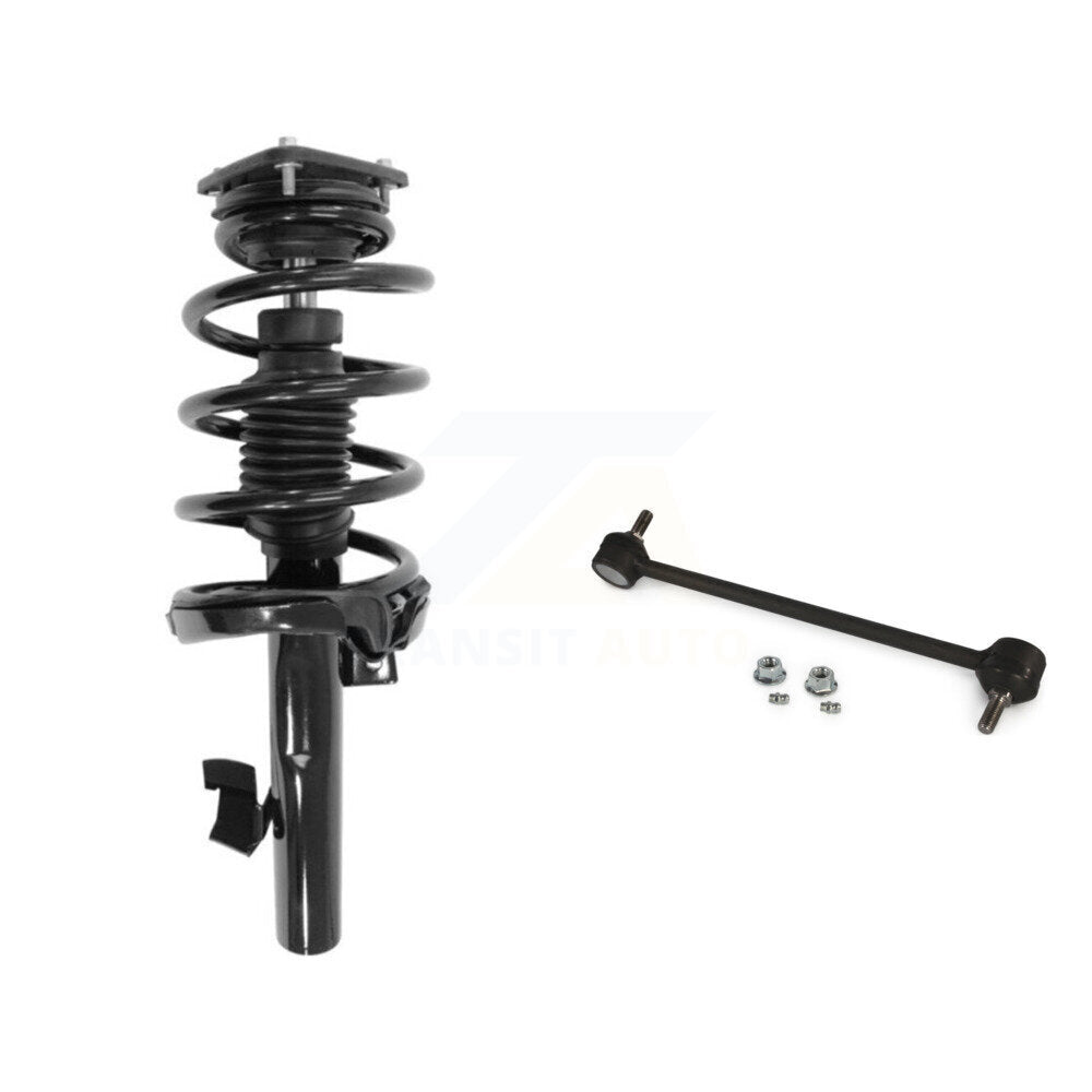 Complete Shock Assembly And TQ Link Front Left Kit For Volvo S40 C30 V50 C70
