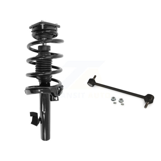 Complete Shock Assembly And TQ Link Front Left Kit For Volvo S40 C30 V50 C70