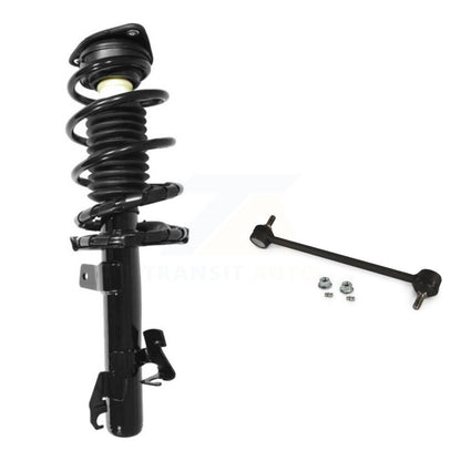 Shock Assembly And TQ Link Front Left Kit For Mazda 3 Excludes MazdaSpeed Model