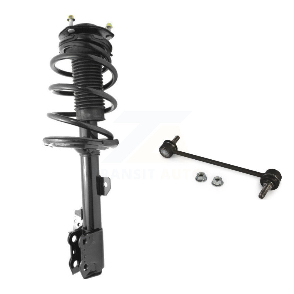 Shock Assembly & TQ Link Front Left Kit For Lexus RX350 Toyota Highlander RX450h