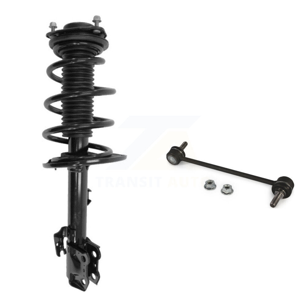 Complete Shock Assembly And TQ Link Front Left Kit For Toyota Highlander