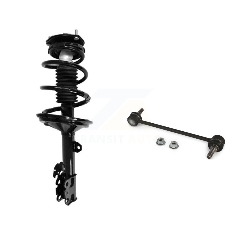 Complete Shock Assembly And TQ Link Front Left Kit For Toyota Highlander
