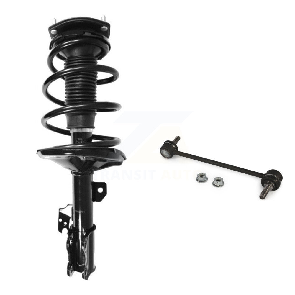 Shock Assembly And TQ Link Front Left Kit For 2002-2003 Toyota Camry Lexus ES300