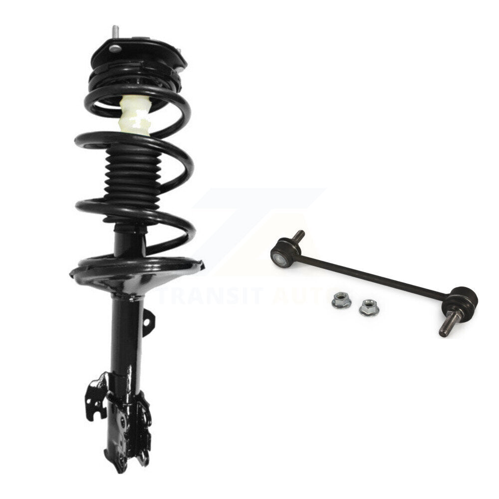 Complete Shock Assembly And TQ Link Front Left Kit For Toyota Highlander