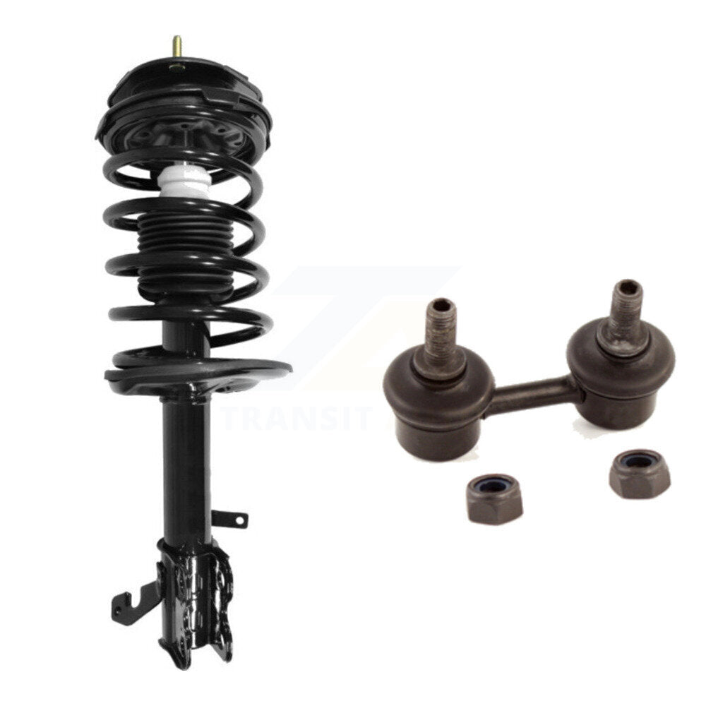Shock Assembly And TQ Link Front Left Kit For Toyota Corolla Chevrolet Prizm