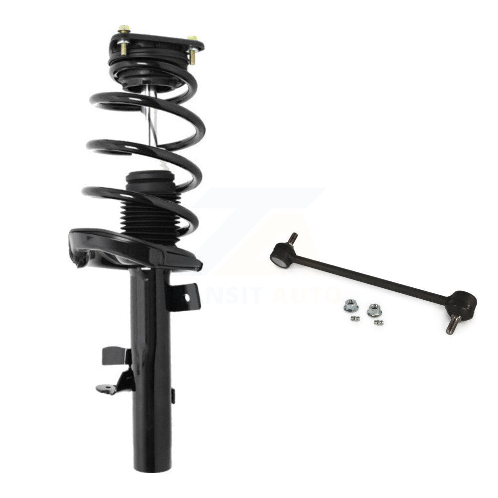 Complete Shock Assembly And TQ Link Front Left Kit For Ford Focus