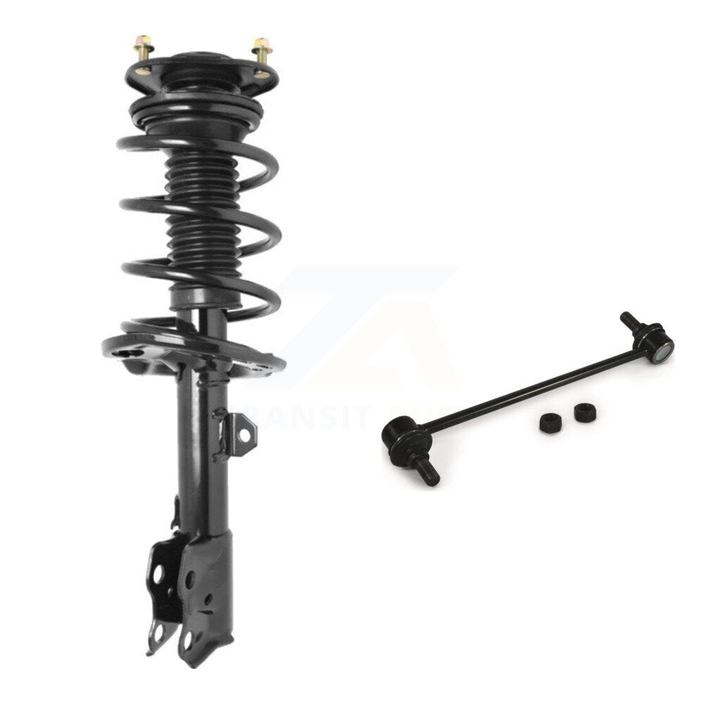 Complete Shock Assembly And TQ Link Front Left Kit For Toyota Corolla