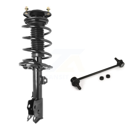 Complete Shock Assembly And TQ Link Front Left Kit For Toyota Corolla