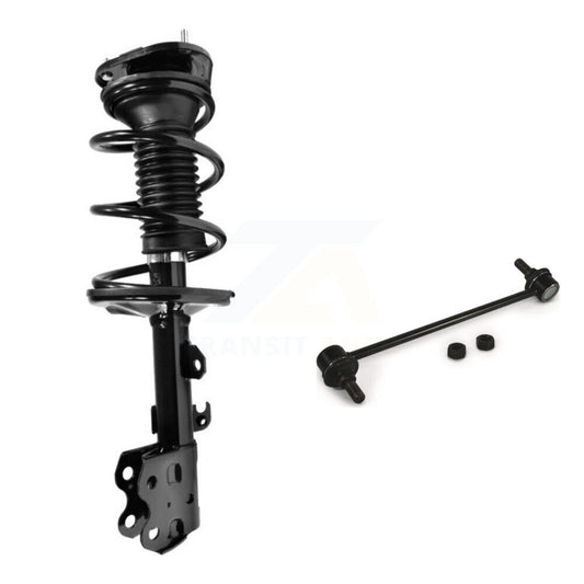 Complete Shock Assembly And TQ Link Front Left Kit For 2004-2009 Toyota Prius