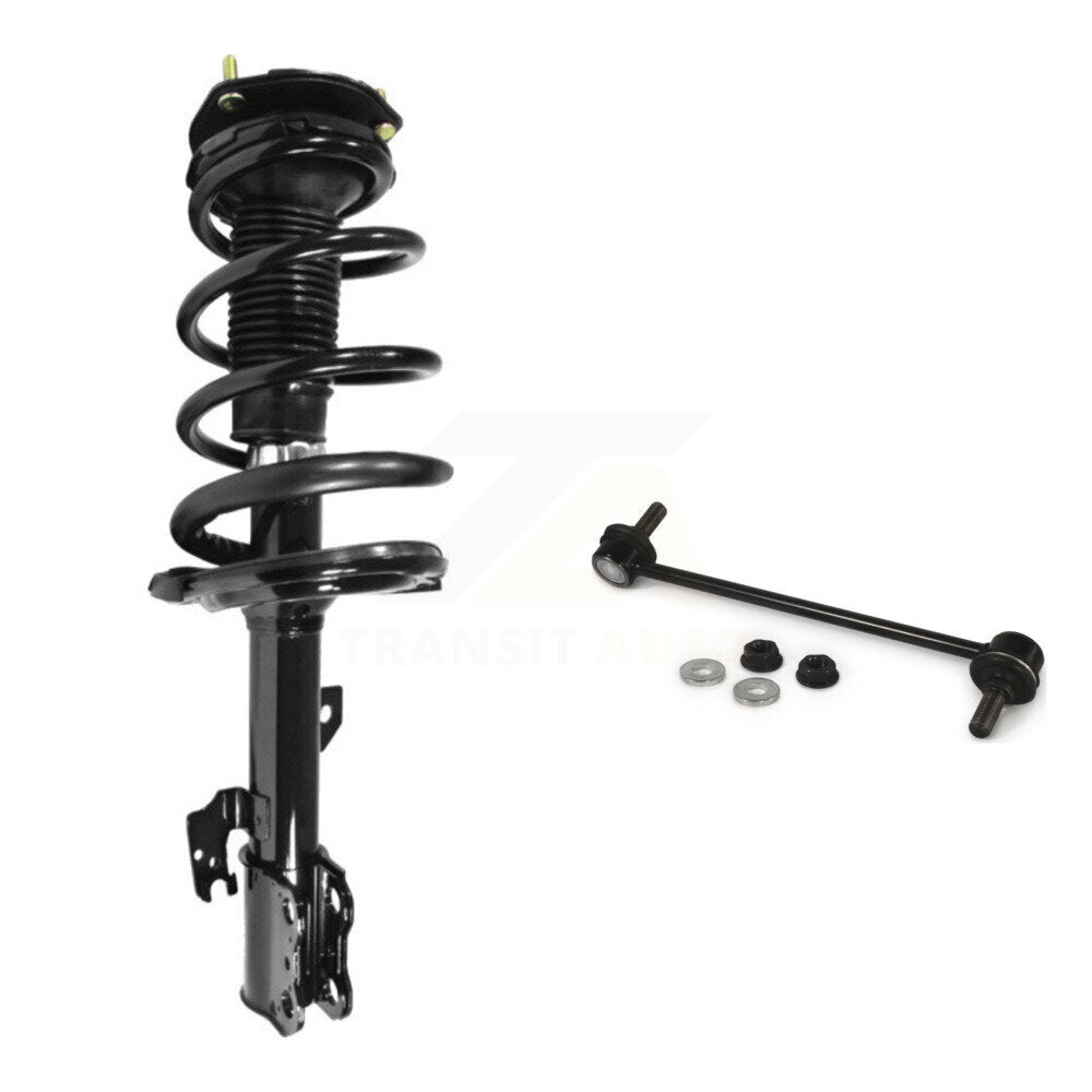Complete Shock Assembly And TQ Link Front Left Kit For Toyota Sienna FWD