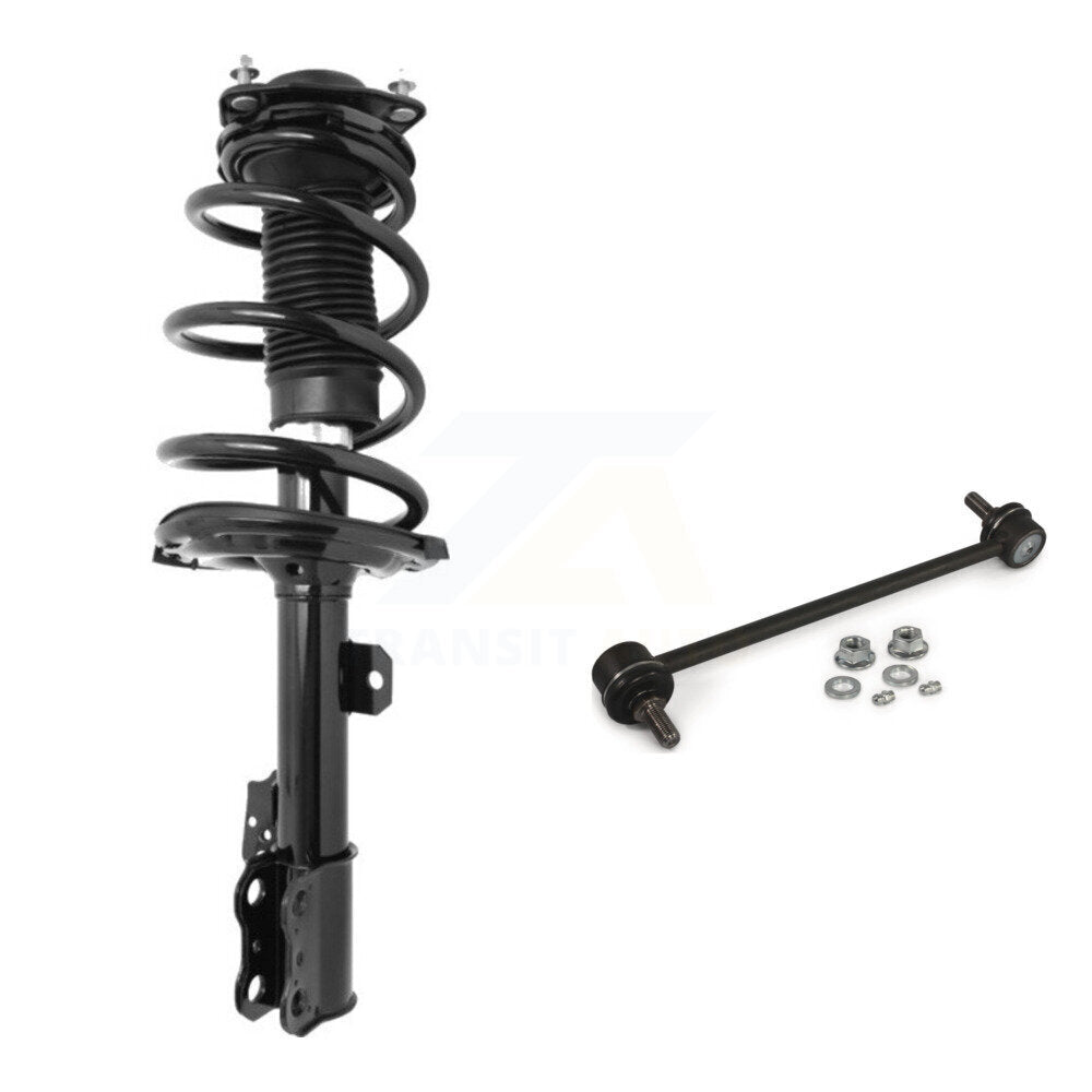 Shock Assembly & TQ Link Front Left Kit For 11-20 Toyota Sienna FWD Excludes AWD