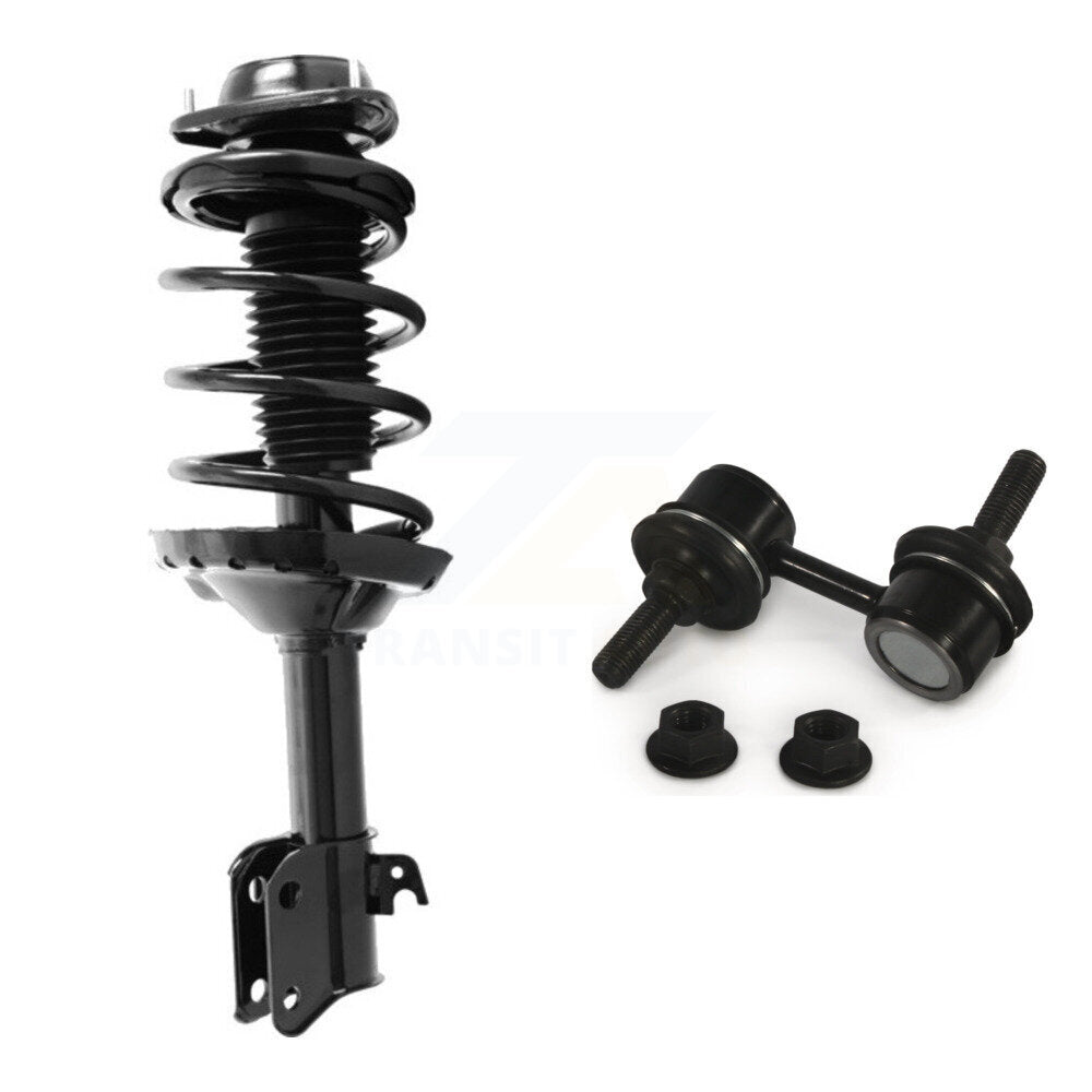 Complete Shock Assembly And TQ Link Front Left Kit For Subaru Forester