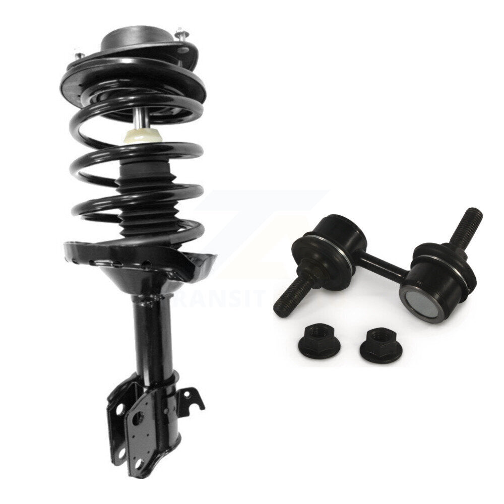 Shock Assembly And TQ Link Front Left Kit For Subaru Impreza Excludes WRX Models