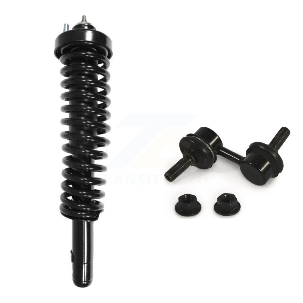 Complete Shock Assembly And TQ Link Front Left Kit For 1999-2000 Honda Civic Si