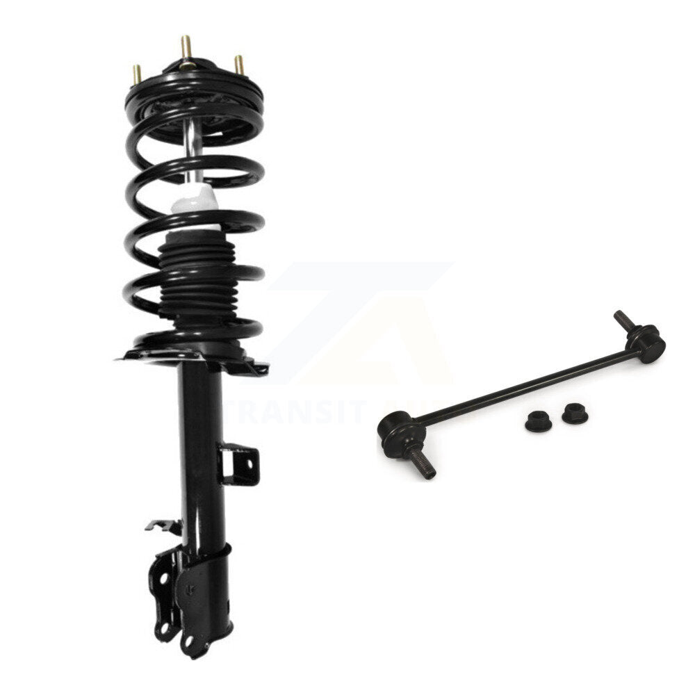 Shock Assembly & TQ Link Front Left Kit For 2001-2004 Ford Escape Mazda Tribute
