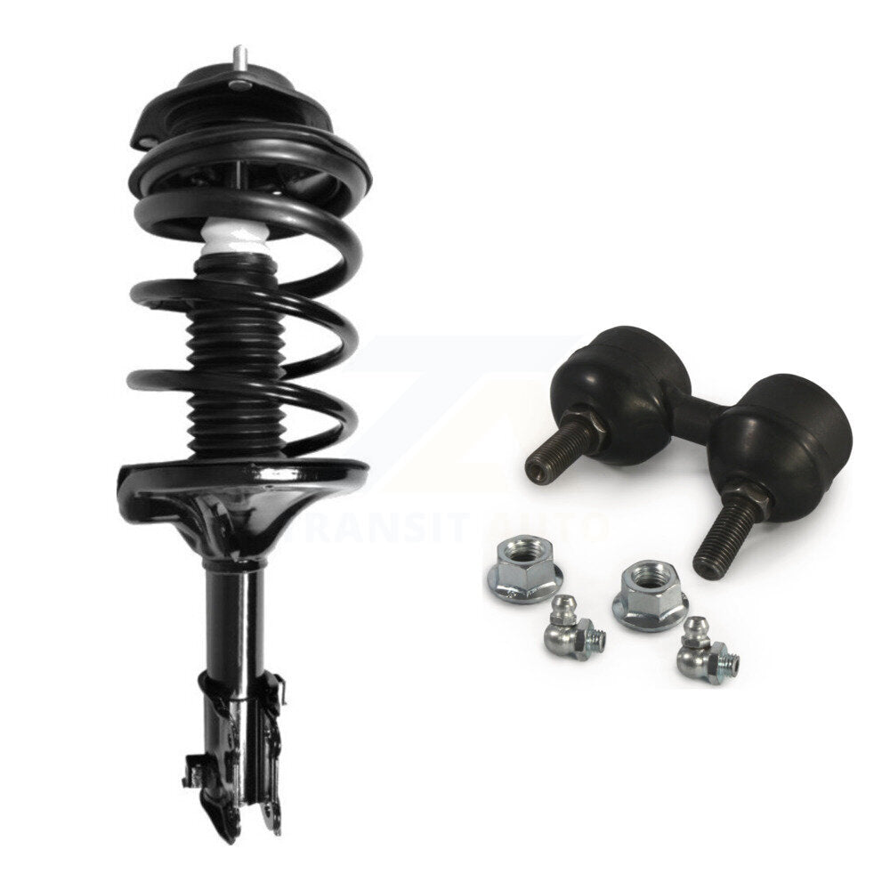 Complete Shock Assembly And TQ Link Front Left Kit For 2001-2006 Hyundai Elantra