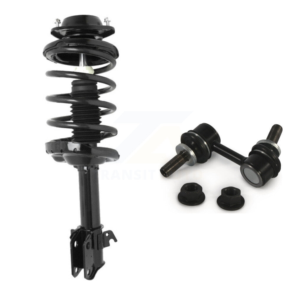 Complete Shock Assembly And TQ Link Front Left Kit For Subaru Outback