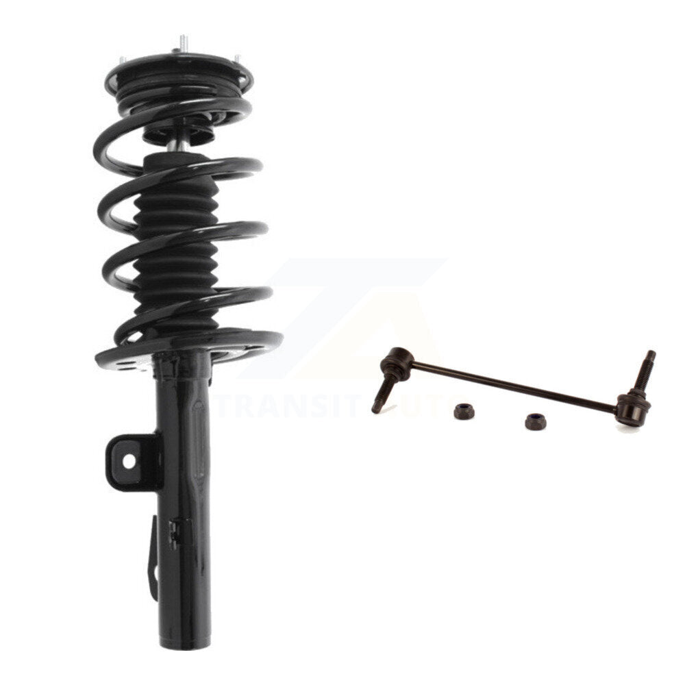 Shock Assembly TQ Link Front Left Kit For 10-12 Ford Flex Excludes Turbo Models