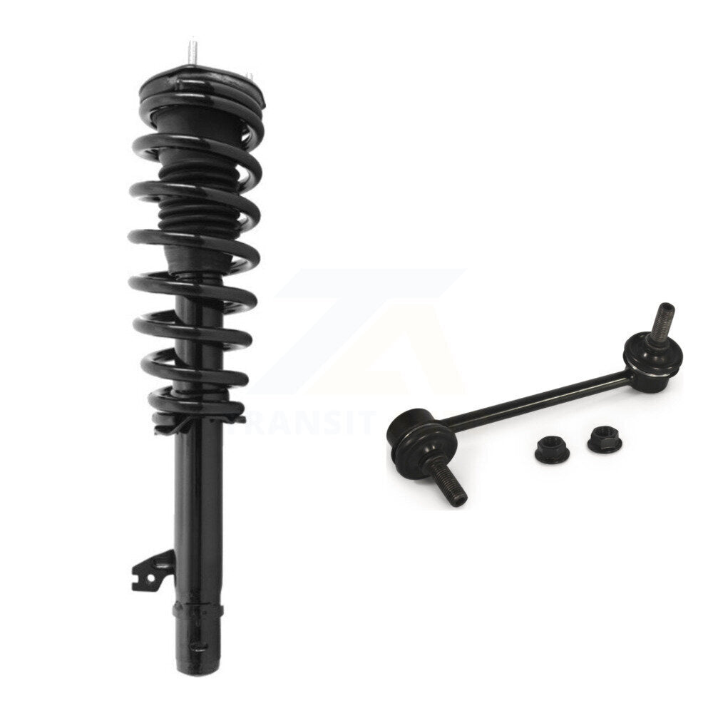 Shock Assembly And TQ Link Front Left Kit For Mazda 6 Excludes Sport Suspension