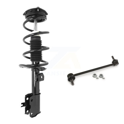Complete Shock Assembly And TQ Link Front Left Kit For Nissan Rogue Select FWD