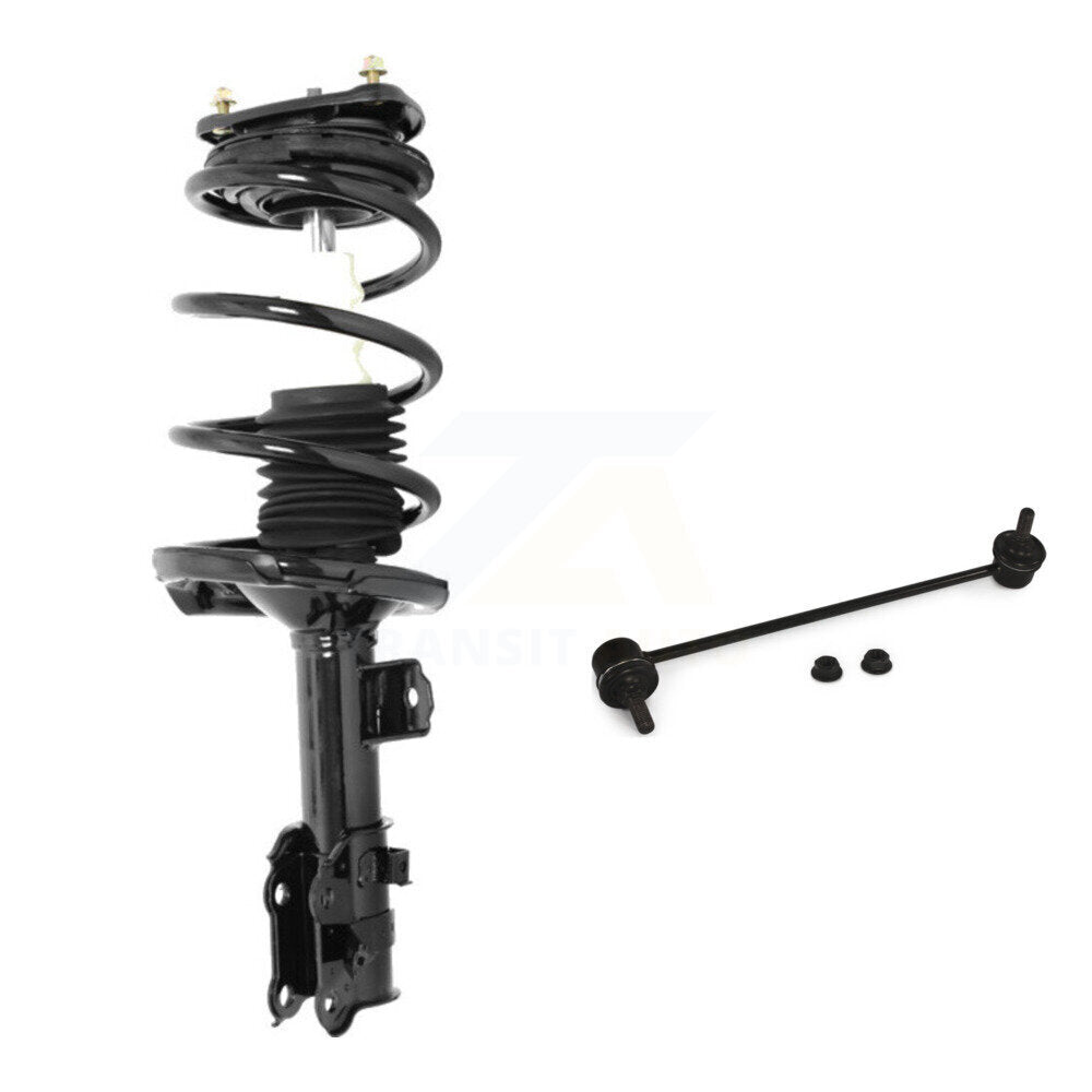 Complete Shock Assembly & TQ Link Front Left Kit For Hyundai Accent Kia Rio Rio5