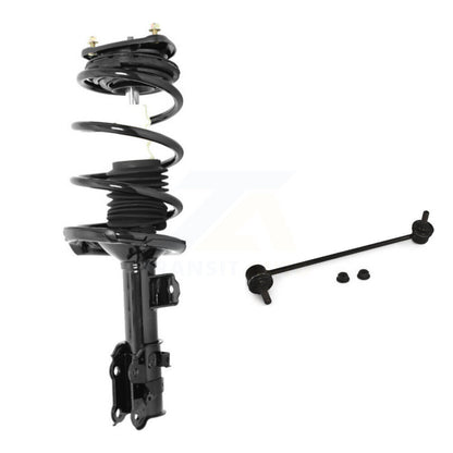 Complete Shock Assembly & TQ Link Front Left Kit For Hyundai Accent Kia Rio Rio5