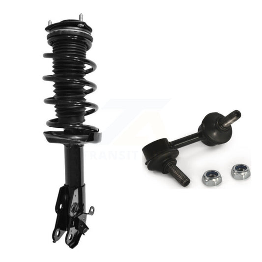 Complete Shock Assembly And TQ Link Front Left Kit For Honda Civic Acura CSX