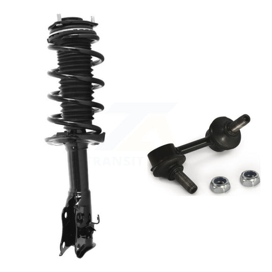 Shock Assembly & TQ Link Front Left Kit For Honda Civic Excludes Sedan Si Models
