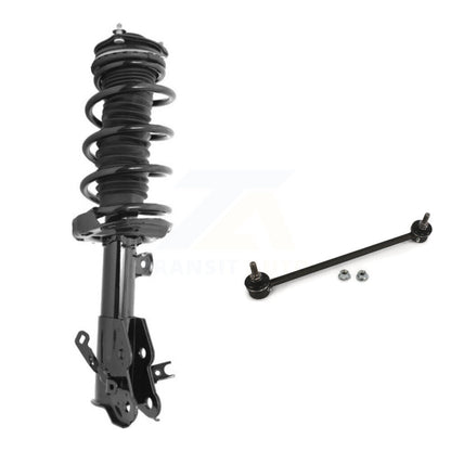 Shock Assembly & TQ Link Front Left Kit For Honda Civic Excludes Coupe Si Models