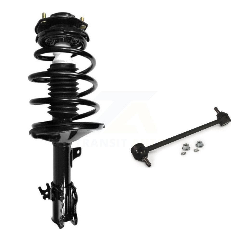Shock Assembly TQ Link Front Left Kit For Toyota Camry Solara Excludes V6 Engine