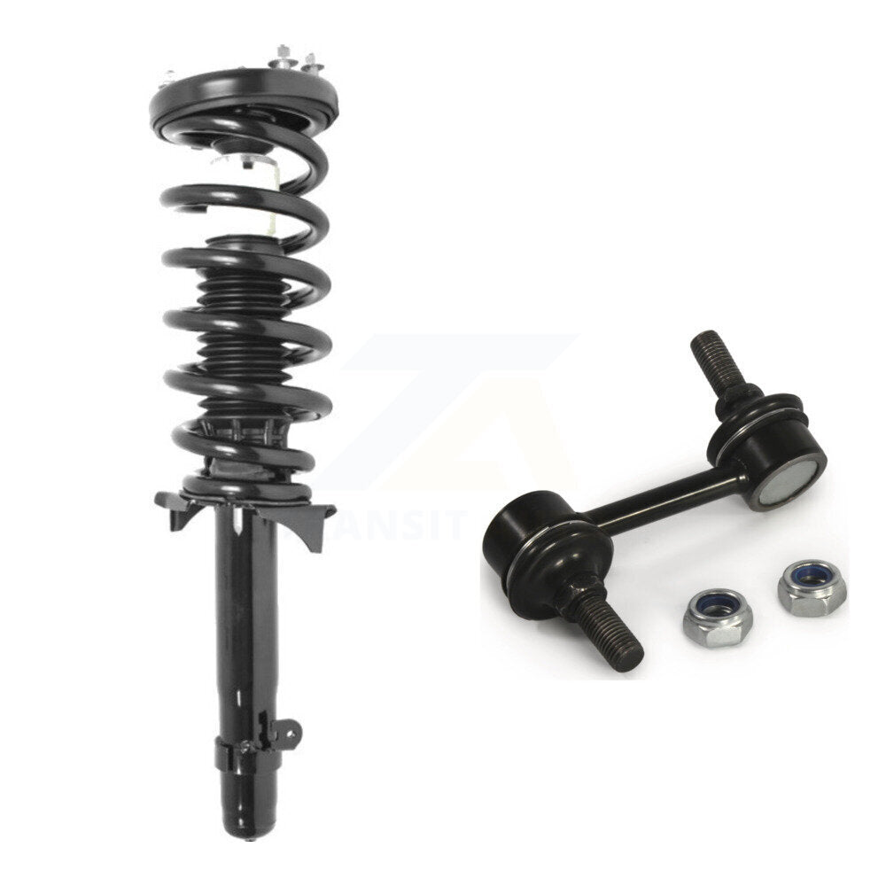 Complete Shock Assembly And TQ Link Front Left Kit For 2009-2014 Acura TSX