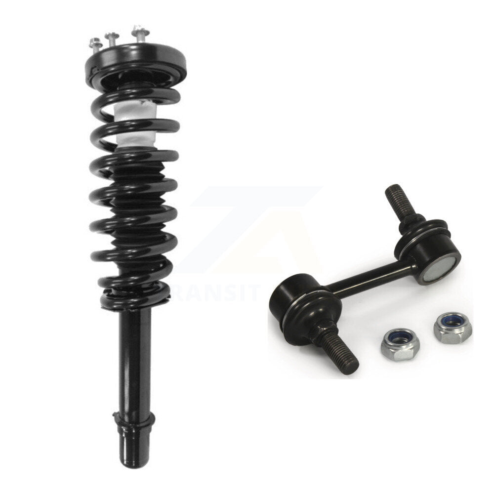 Complete Shock Assembly And TQ Link Front Left Kit For 2004-2008 Acura TSX