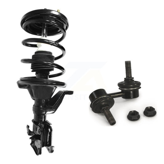Complete Shock Assembly And TQ Link Front Left Kit For Honda Civic Acura EL