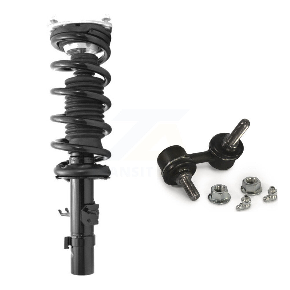 Complete Shock Assembly And TQ Link Front Left Kit For INFINITI G37 G35 G25 Q40