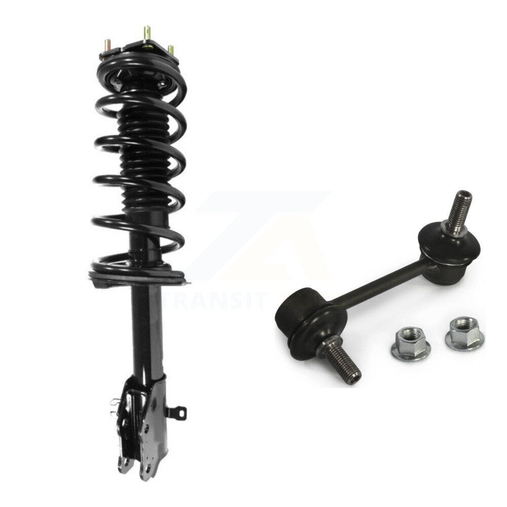 Complete Shock Assembly And TQ Link Front Left Kit For 2007-2012 Mazda CX-7