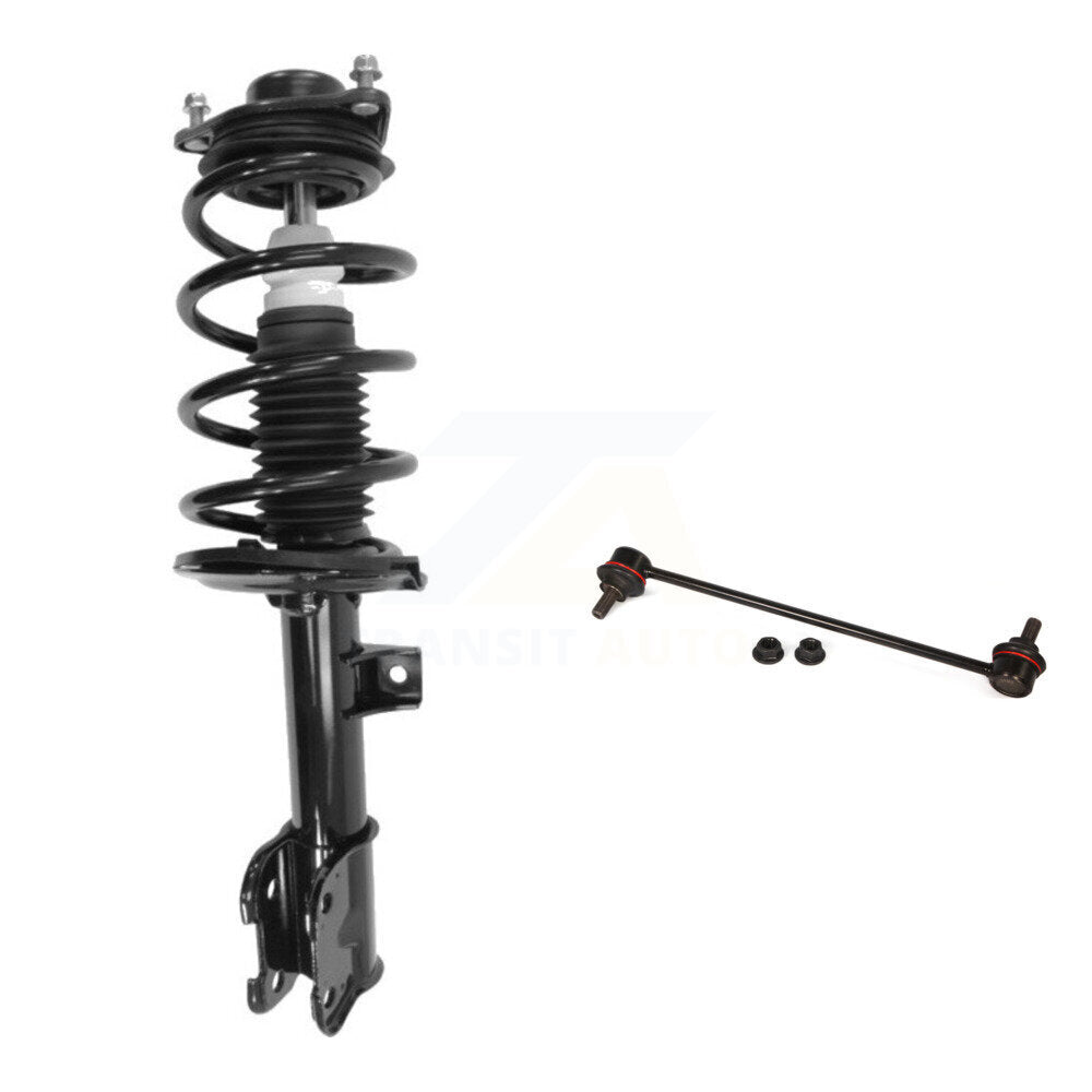 Shock Assembly TOR Link Front Left Kit For 14-15 Kia Sorento Excludes V6 Engine